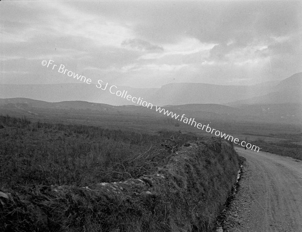 THROUGH WINDSCREEN RURAL SCENE